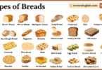 60 Types of Breads Names in English and Pictures