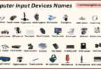 Computer Input Devices Names in English with Their Pictures
