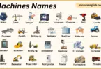 Different Types of Machines Names in English with Their Pictures