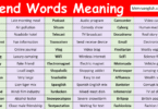 Blend Words with Meanings