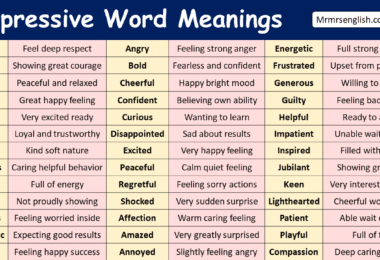 Expressive Word Meanings with Picture