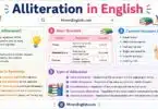 Alliteration meaning in English with Examples and Picture