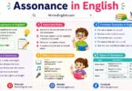 Assonance definition in English and Examples with Pictures