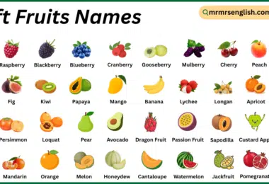 Soft Fruits Names in English with Their Pictures
