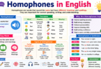 What Are Homophones in English with Meaning and Examples
