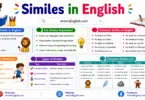 What is Simile in English with definition and Examples