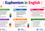 Euphemisms in English Explained with Meanings and Examples