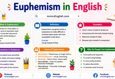 Euphemisms in English Explained with Meanings and Examples