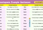 100 Onomatopoeia Example Sentences in English with Pictures