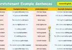 100 Understatement Example Sentences in English with Pictures