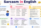 Learn Sarcasm in English with Meaning and Simple Examples