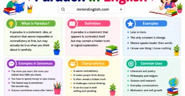 Paradox Meaning in English with Simple Definitions and Examples