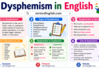 What Is Dysphemism in English Meaning and Simple Examples