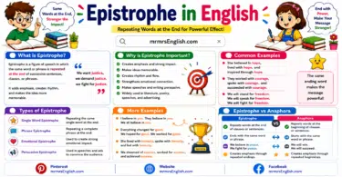What Is Epistrophe Meaning, Definition, and Simple Examples
