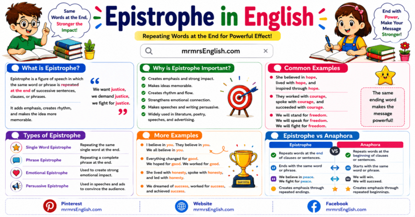 What Is Epistrophe Meaning, Definition, and Simple Examples