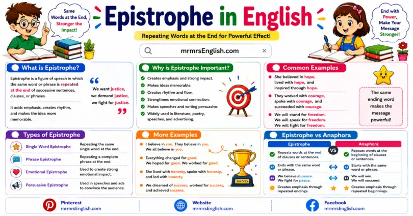 What Is Epistrophe Meaning, Definition, and Simple Examples
