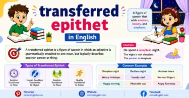 What Is Transferred Epithet Meaning, Definition, and Examples