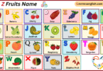 A to Z Vegetables Names in English with their Pictures