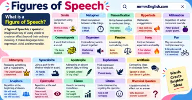 Types of Figure of Speech with Examples and Definition in English