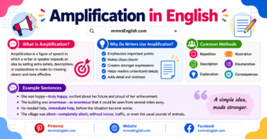 What Is Amplification Meaning, Definition, and Examples in English