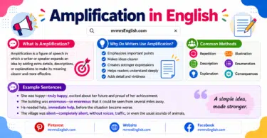 What Is Amplification Meaning, Definition, and Examples in English