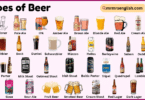 Types of Beer with Names and Pictures