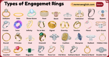 Types of Engagement Rings with Their Pictures