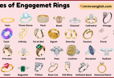 Types of Engagement Rings with Their Pictures